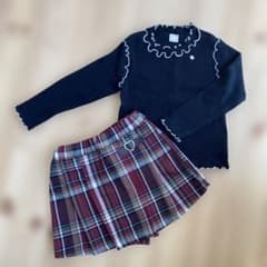 キッズ服 トップスとキュロットセットのサムネイル