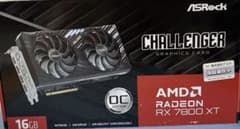 ASRock Radeon RX 7800 XT OC Edition 16GBのサムネイル