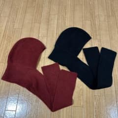 GU rokhフード付きマフラー　2色セットのサムネイル
