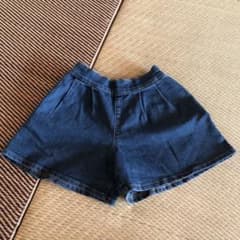 値下げしました！ショートパンツ GU  女の子 120 デニムのサムネイル