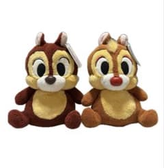 미사용 희귀 ☆ 칩 & 데일 푹신푹신 인형 Disney Store ☆ 2 세트