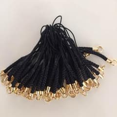 【送料無料】150個 根付け紐 ハンドメイド キーホルダーのサムネイル