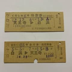 硬券 昭和28年発行 普通急行券 国鉄 硬券 特急券 急行券 2枚セット 昭和レトロ 鉄道廃品 - メルカリ
