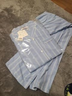 初売年始セール！エンジェリーべ✩.*˚マタニティストライプダブルガーゼパジャマのサムネイル