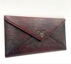 희소⭐️ 상태좋음 PRADA 프라다 봉투 긴 지갑 가죽 편지 지갑