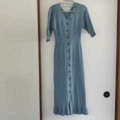 Snidel フロントボタンニットワンピースのサムネイル