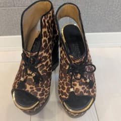 Salvatore Ferragamo レオパード ブーティのサムネイル