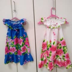 【美品】アロハ ワンピース  (2枚セット)のサムネイル