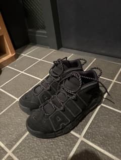 NIKE エアモアアップテンポ ブラックのサムネイル