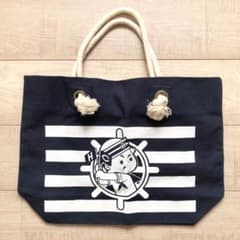 〈未使用〉CARP カープ ロープトート ネイビー 2012 レア トートバッグのサムネイル