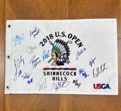 U.S. OPEN 2018 サイン入りフラッグ - メルカリ