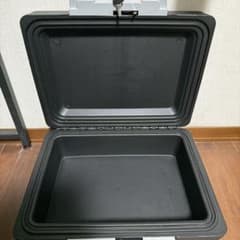 耐火金庫 耐水 防水 手提げ 小型 11L A5サイズ鍵付き【説明書なし】のサムネイル