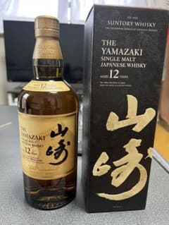 サントリー シングルモルト ウイスキー 山崎 12年 700mlのサムネイル