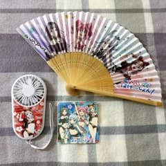小森めと　ななしいんくばけーしょん！　扇子　扇風機　ハンディファン　コースター