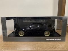 専用イグニッションモデル1/18 R34GT-R ブラック　IG0185のサムネイル