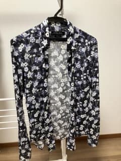 ZARA MAN 花柄スリムフィットシャツ Sサイズのサムネイル