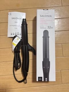 SALONIA 2WAY ストレート＆カール ヘアアイロン 32mmのサムネイル