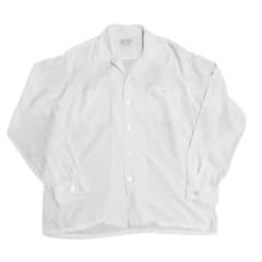 KELLY KLOTH 50s〜60s ヴィンテージ レーヨン シャツ 白 - メルカリ