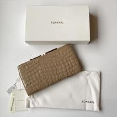 TOPKAPI トプカピ エナメルクロコ型押し・がま口長財布 トプカピ TOPKAPI ルクス エナメル がま口 長財布 クロコ型押し - メルカリ
