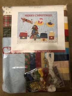 クリスマスタピストリー　ハンドメイド素材セットのサムネイル
