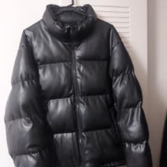 レザーダウンジャケット