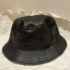 Y-3 ヨウジヤマモトリバーシブルレザー バケットハット 黒　希少 Y-3 ヨウジヤマモトリバーシブルレザー バケットハット 黒 希少 Y-3