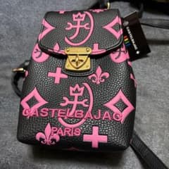 と*や様 CASTELBAJAC ロゴプリント バッグ - メルカリ