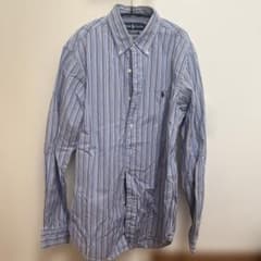 Ralph Lauren ストライプシャツ M カスタムフィットのサムネイル