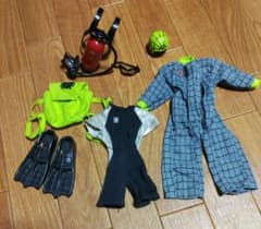 스파이더맨 피규어용 스쿠버 다이빙 세트