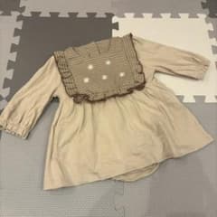 mamaraku ベージュ 長袖 トップス 80のサムネイル