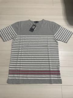 MICHEL KLEIN HOMME Tシャツ タグ付き ボーダー 半袖のサムネイル