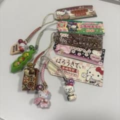⑯ハローキティ ご当地根付けストラップ 5点セットのサムネイル