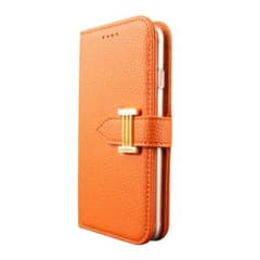 iPhone SE 케이스 iphone8 6s 7 케이스 수첩형 오렌지