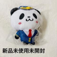 【新品未使用未開封】楽天パンダ 制服 ぬいぐるみ Mサイズのサムネイル