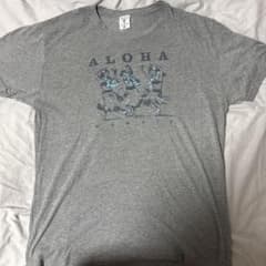 値下げ！アメ製！PROJECT ALOHA フラガール プリント グレー XLのサムネイル