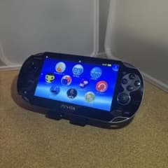 超美品 早い者勝ち SONY PS Vita ブラック 純正充電器付 動作確認済のサムネイル