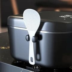 炊飯器用シリコンしゃもじホルダー1個 (グリーン)のサムネイル