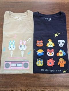 UNIQLO UT あつまれどうぶつの森 Tシャツ 160　2枚セットのサムネイル