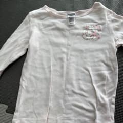 carter's 長袖カットソー 花柄ポケット ピンク 5Tのサムネイル