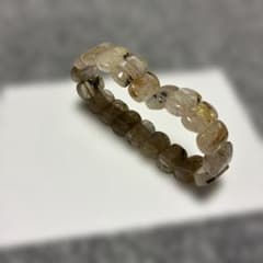 ルチルクォーツ ブレスレット スクエアカットのサムネイル