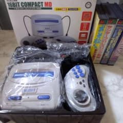 16BIT COMPACT MD 本体 互換機 メガドライブのサムネイル