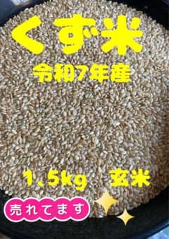 くず米 令和7年産 1.5kg 鳥のエサ - メルカリ
