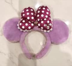ディズニー ミニー カチューシャ ピンクのサムネイル