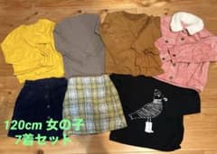 120 女の子　服　7点　セットのサムネイル