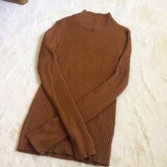 【お値下げ】【美品】w closet ブラウンニット♡のサムネイル