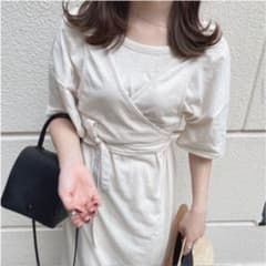 ビスチェ付きTシャツワンピのサムネイル