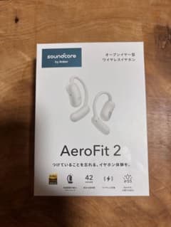 保証書付き・新品】Anker Soundcore AeroFit 2 ホワイト - メルカリ