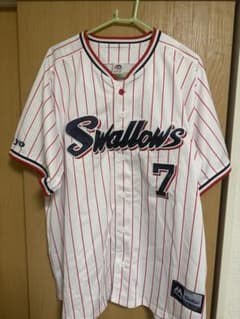 東京ヤクルトスワローズ 長岡秀樹 ユニフォーム XL - メルカリ
