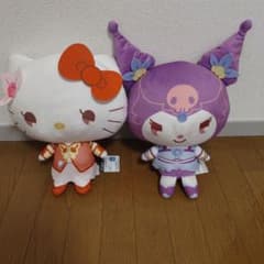 プリキュア　サンリオ　めちゃもふぐっとぬいぐるみ　キティ　クロミ　プライズ