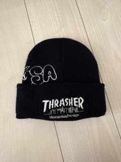 THRASHER Manhattan Portage ニット帽 ブラックのサムネイル
